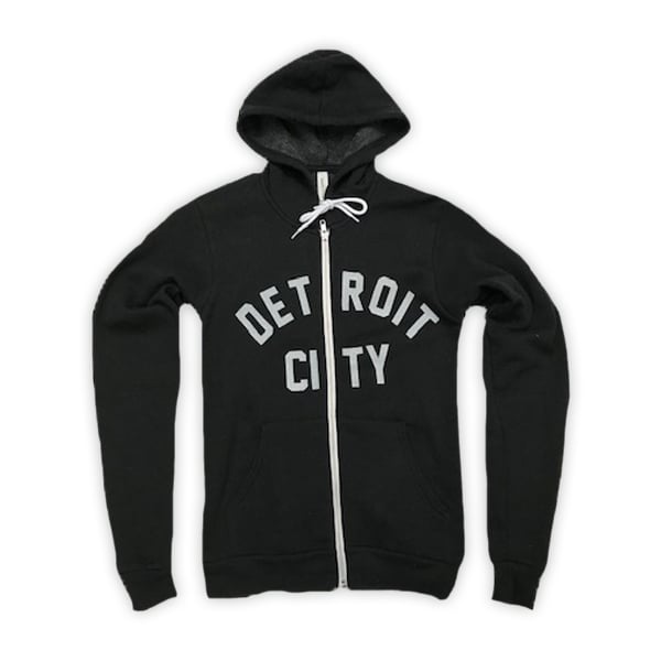 Detroit City Zip Hoodie (Black) | Funky 7 Detroit City Zip Hoodie (Black) | Funky 7